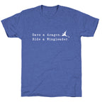 Fourth Wing Save a Dragon Unisex Triblend Tee