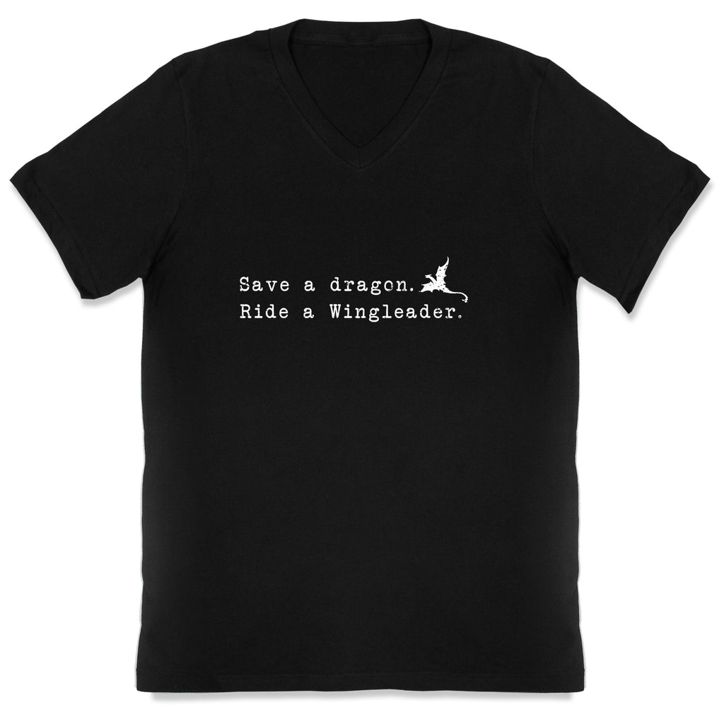 Fourth Wing Save a Dragon V-Neck