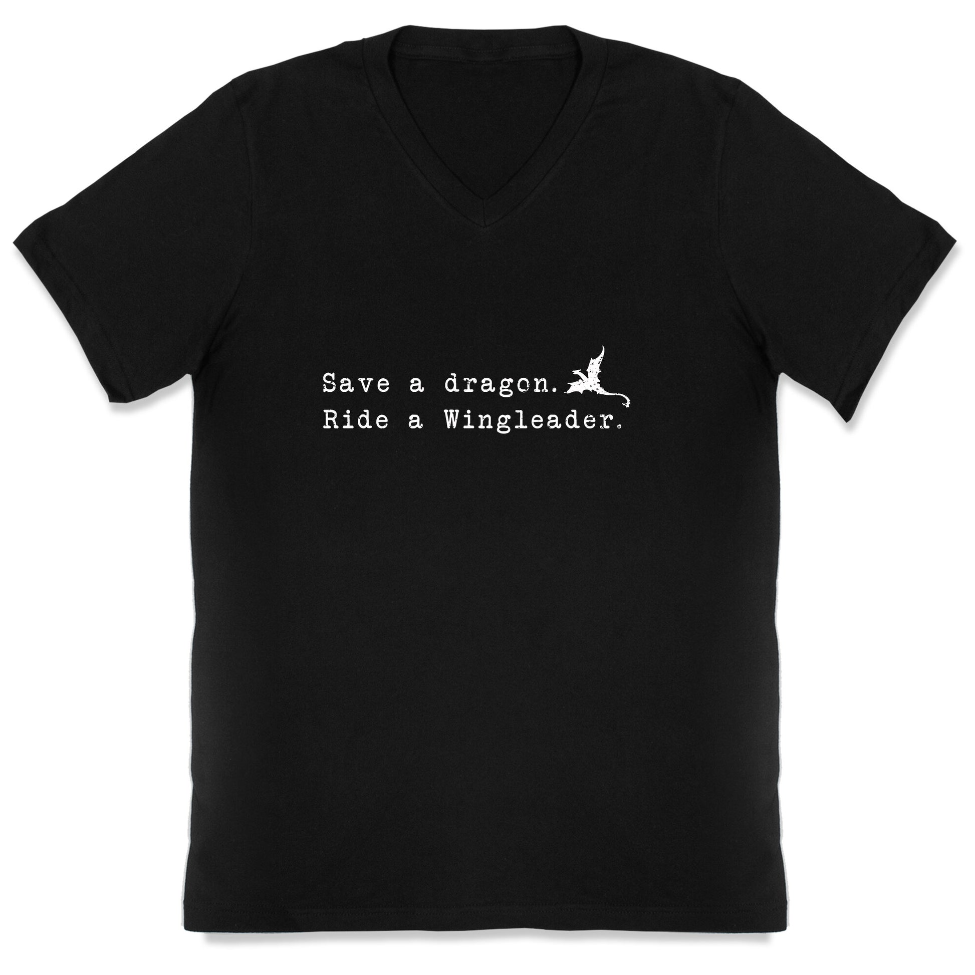 Fourth Wing Save a Dragon V-Neck