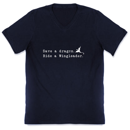 Fourth Wing Save a Dragon V-Neck