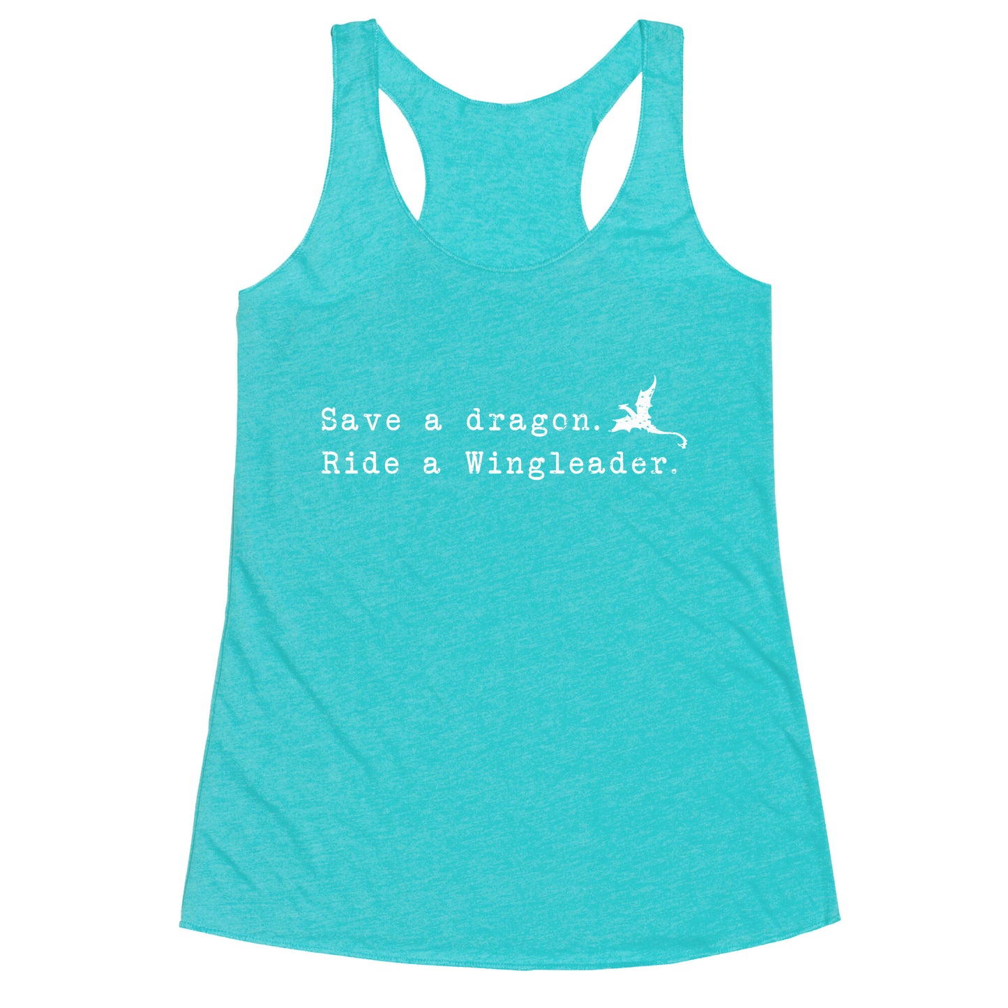 Fourth Wing Save a Dragon Racerback Tank