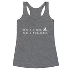 Fourth Wing Save a Dragon Racerback Tank