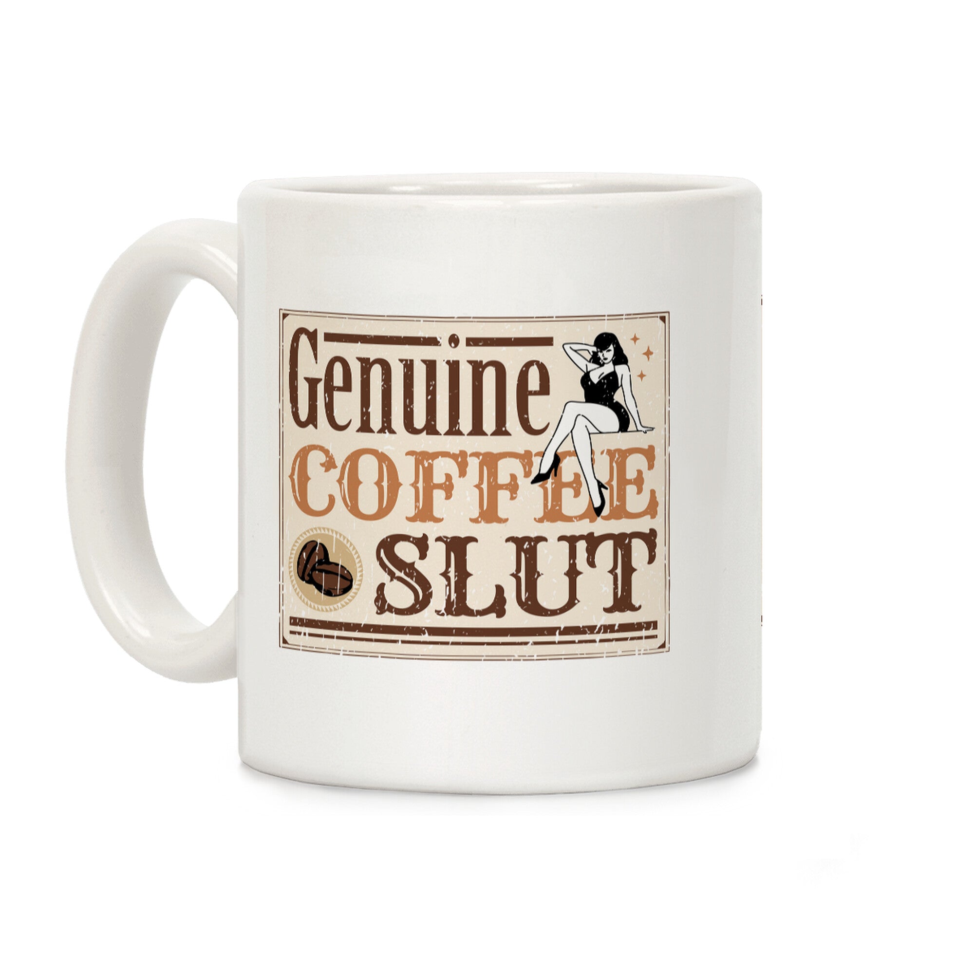 Genuine Coffee Slut Coffee Mug