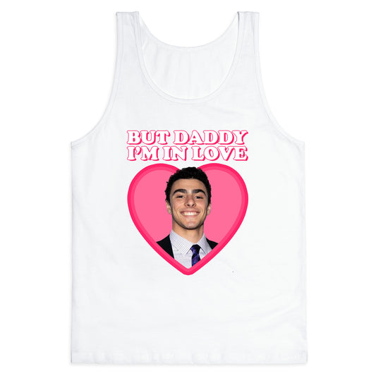 But Daddy Im In Love Luigi Mangione Valentines Day Tank Top
