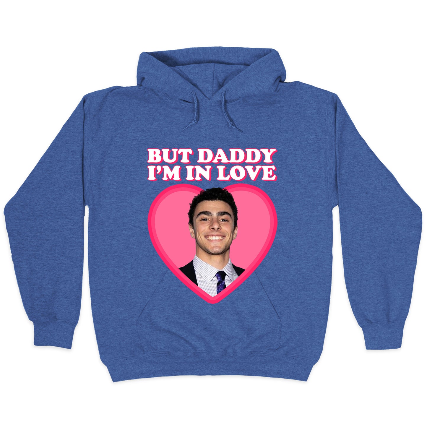 But Daddy Im In Love Luigi Mangione Valentines Day Hoodie