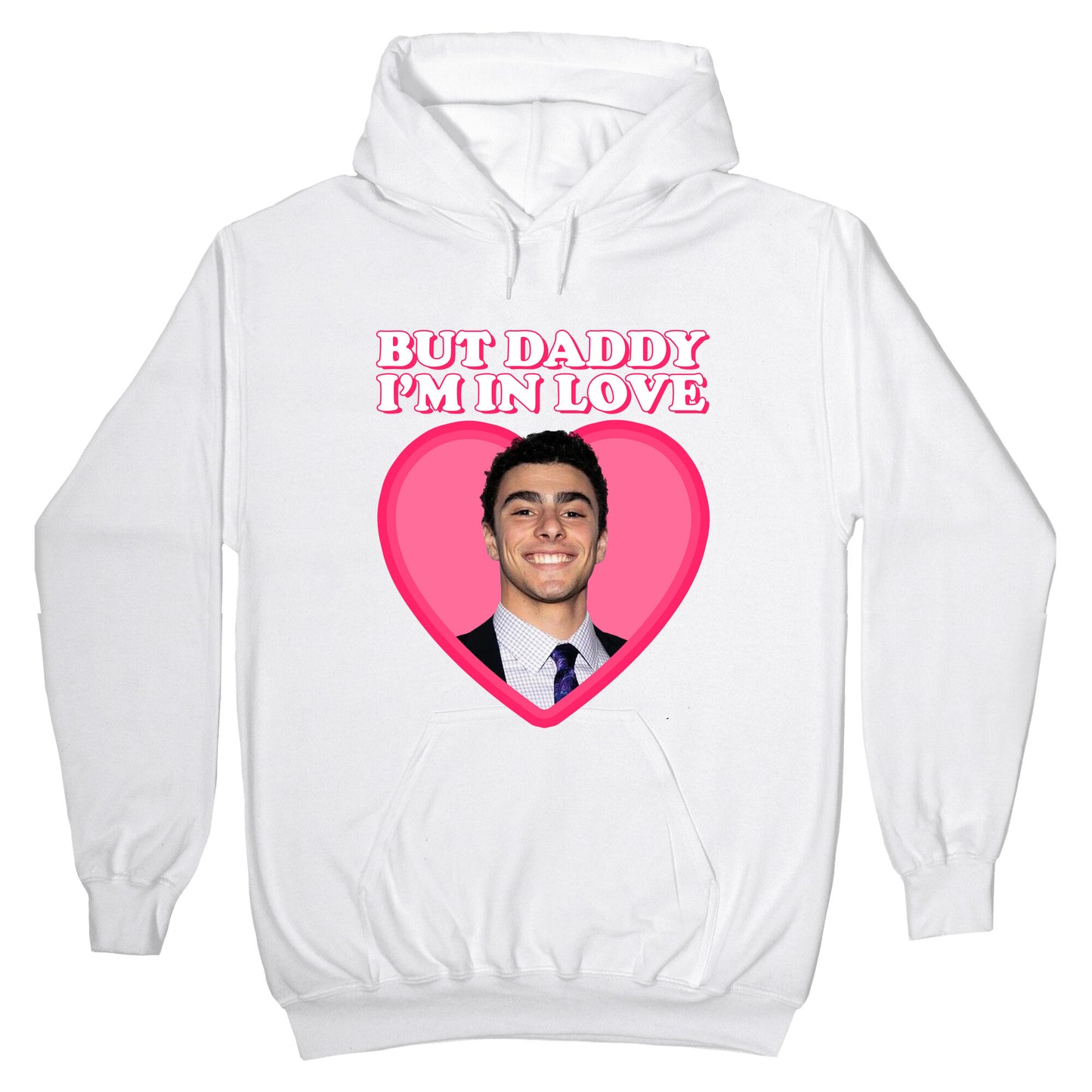 But Daddy Im In Love Luigi Mangione Valentines Day Hoodie