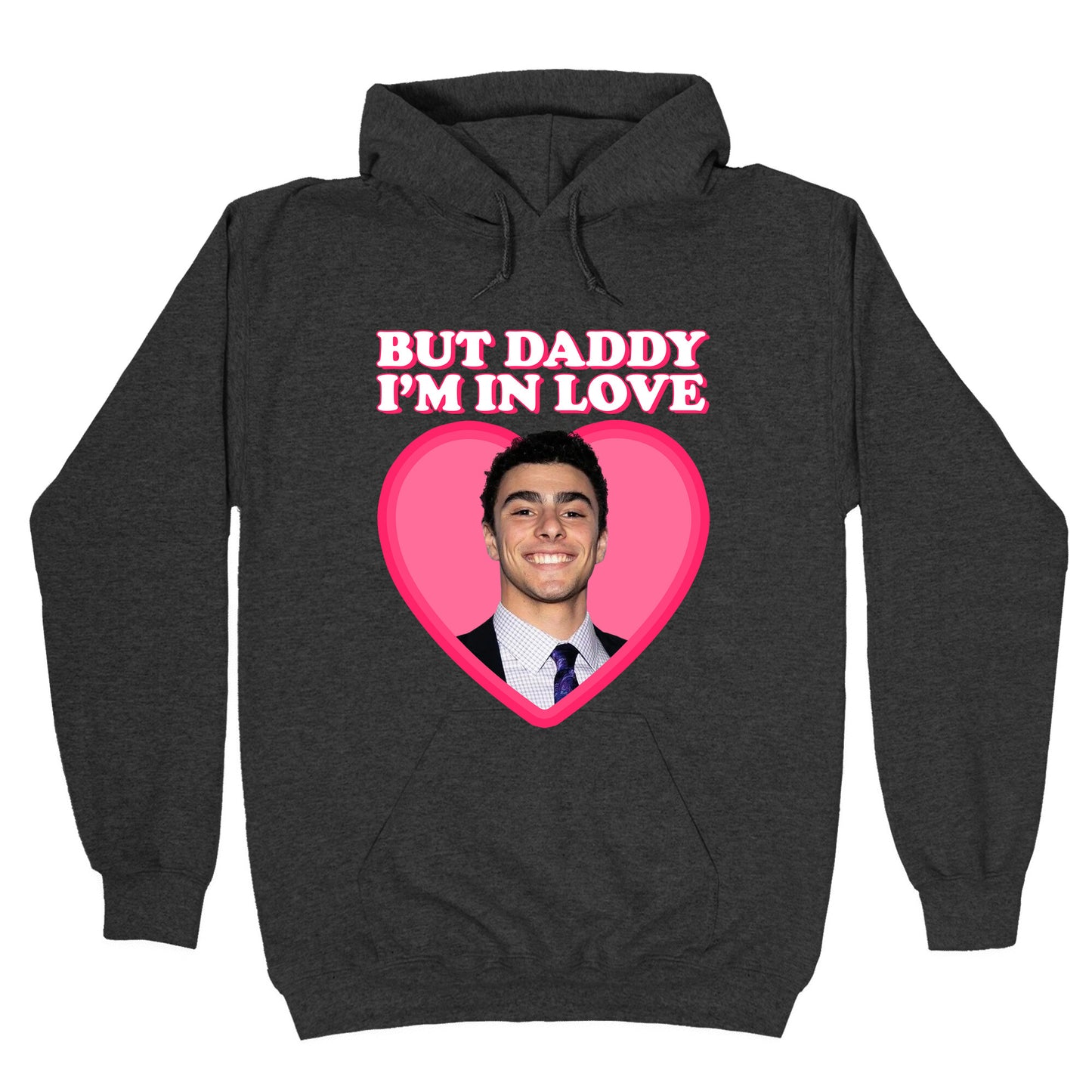 But Daddy Im In Love Luigi Mangione Valentines Day Hoodie