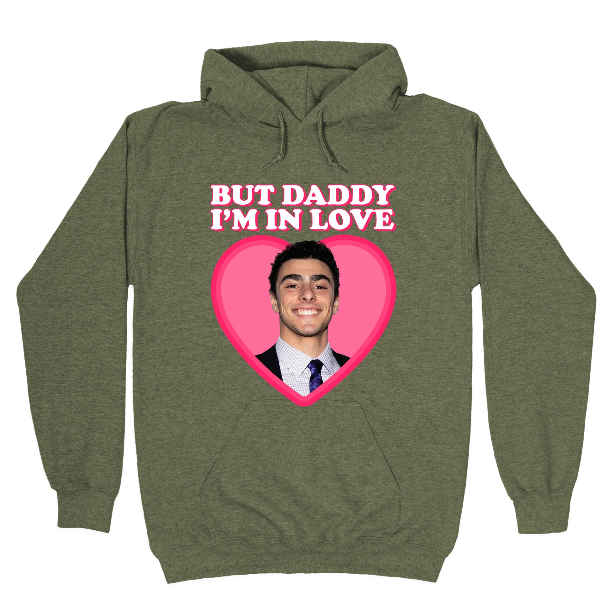 But Daddy Im In Love Luigi Mangione Valentines Day Hoodie