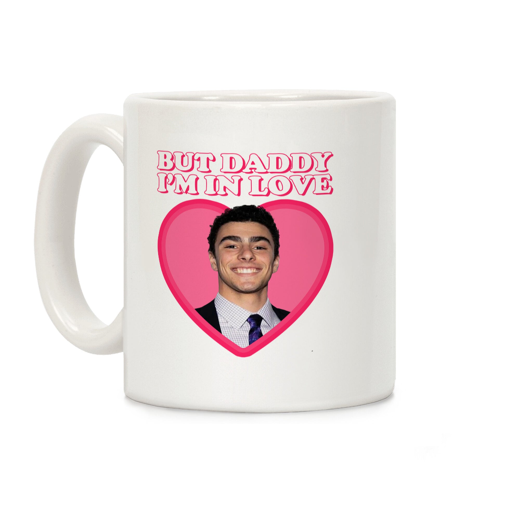 But Daddy Im In Love Luigi Mangione Valentines Day Coffee Mug