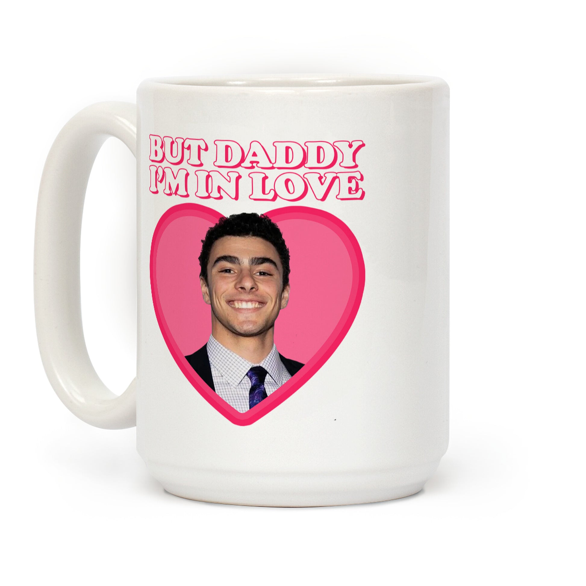 But Daddy Im In Love Luigi Mangione Valentines Day Coffee Mug