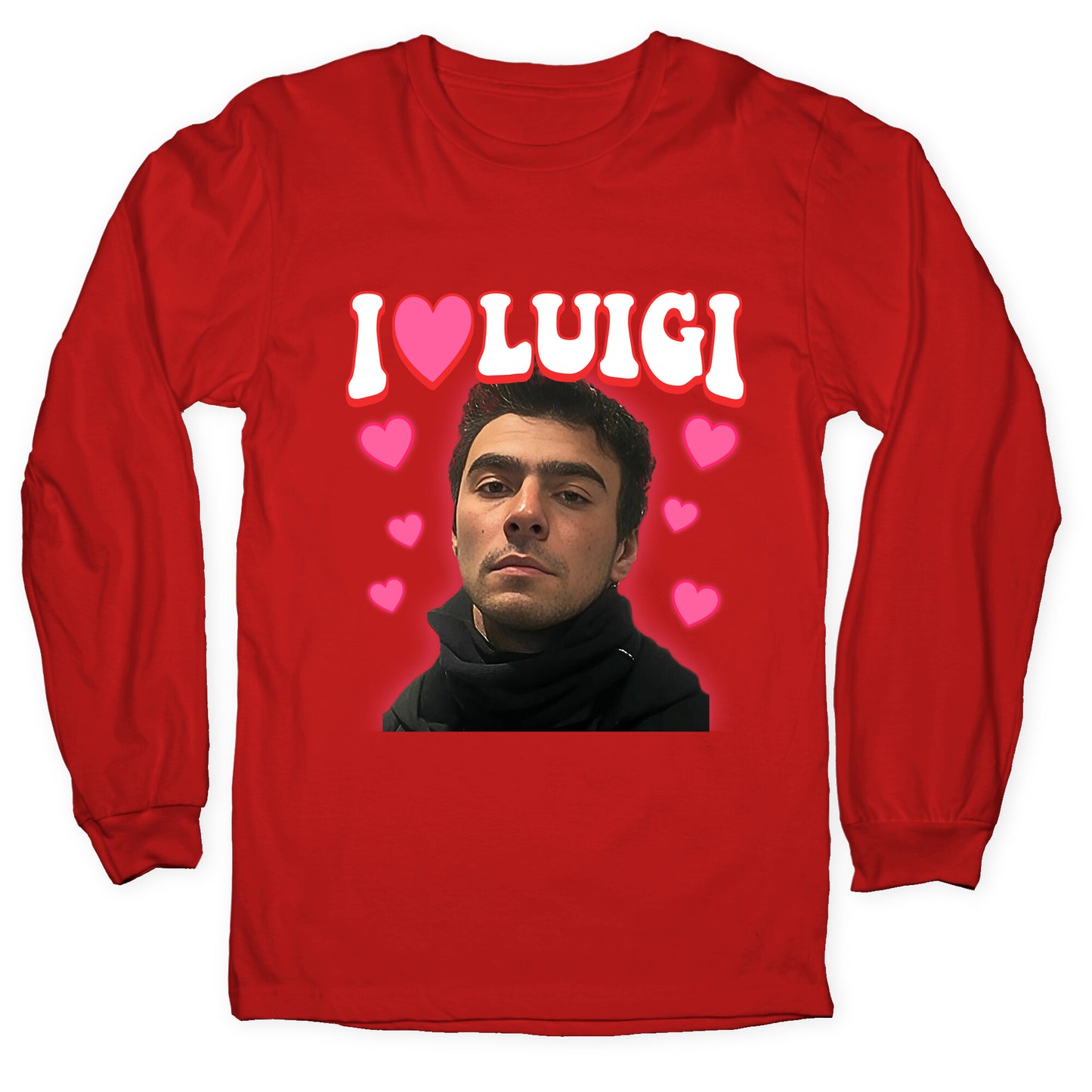 I Love Luigi Mangione Longsleeve Tee