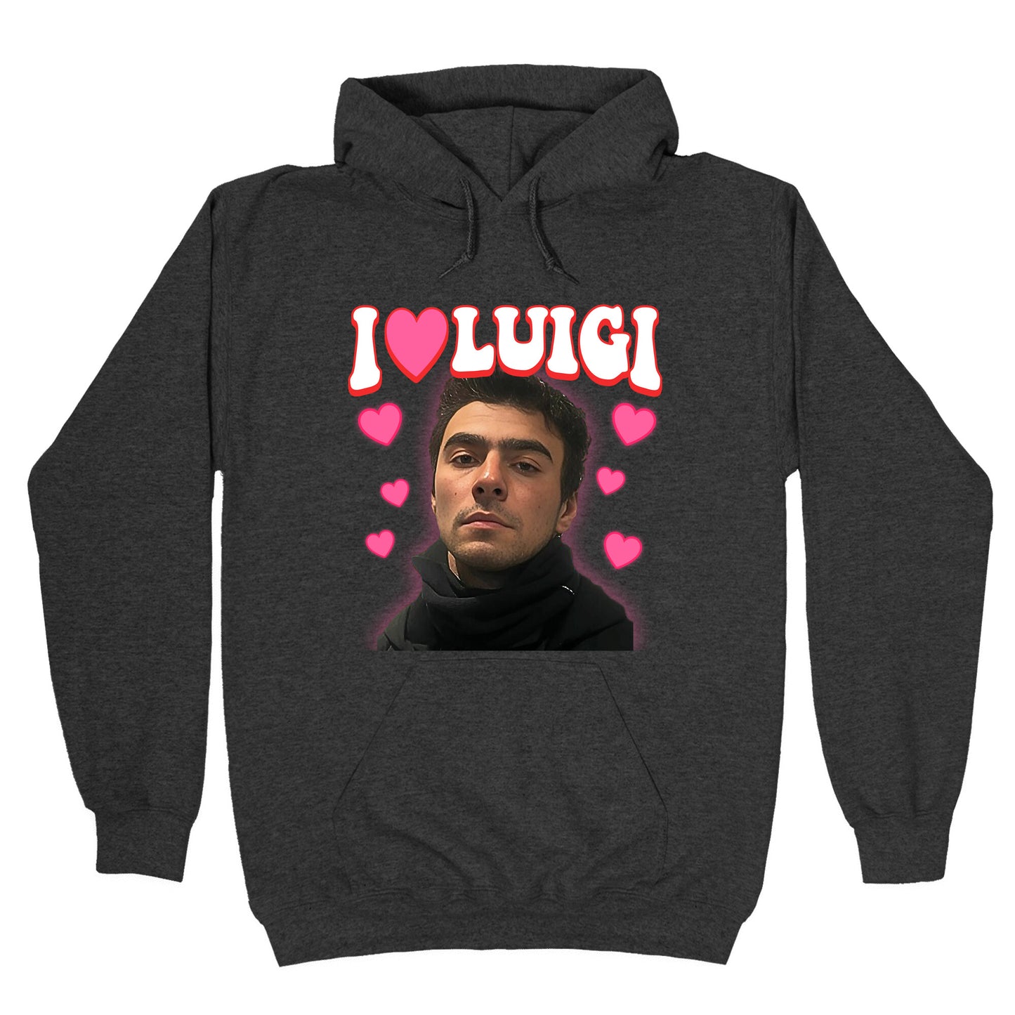 I Love Luigi Mangione Hoodie