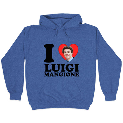 I Heart Luigi Mangione Hoodie