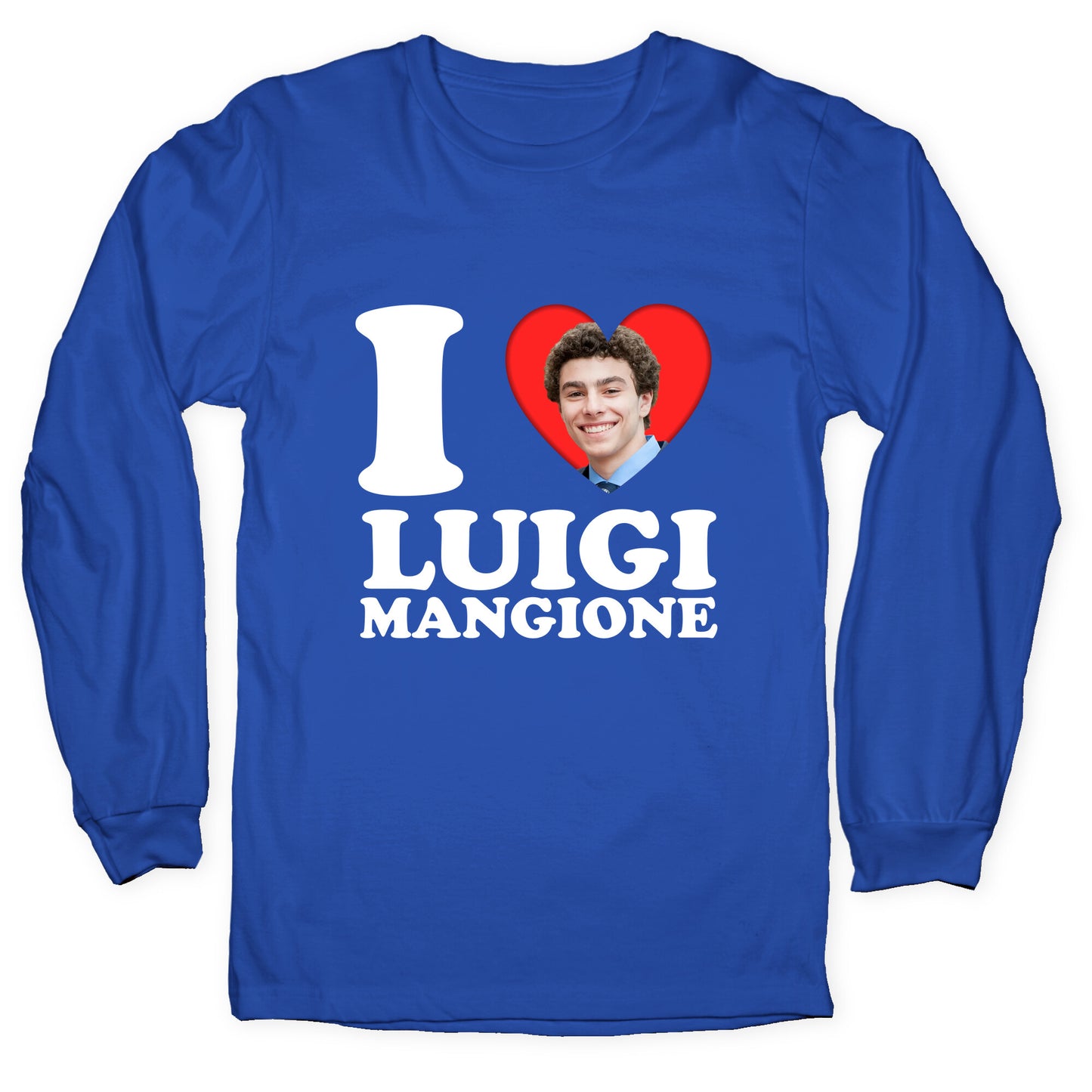 I Heart Luigi Mangione Longsleeve Tee