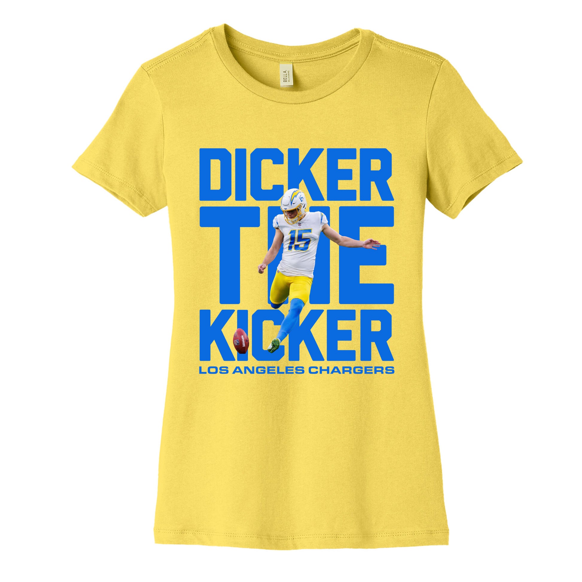 Dicker the Kicker Womens Cotton Tee