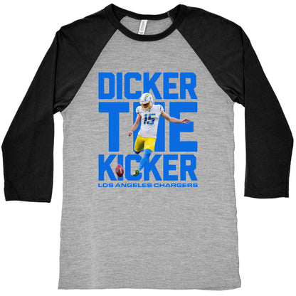 Dicker the Kicker Baseball Tee