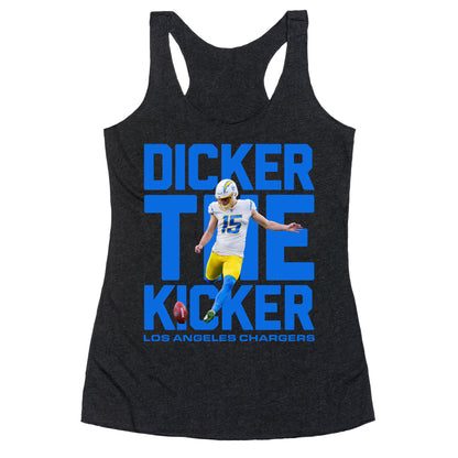 Dicker the Kicker Racerback Tank