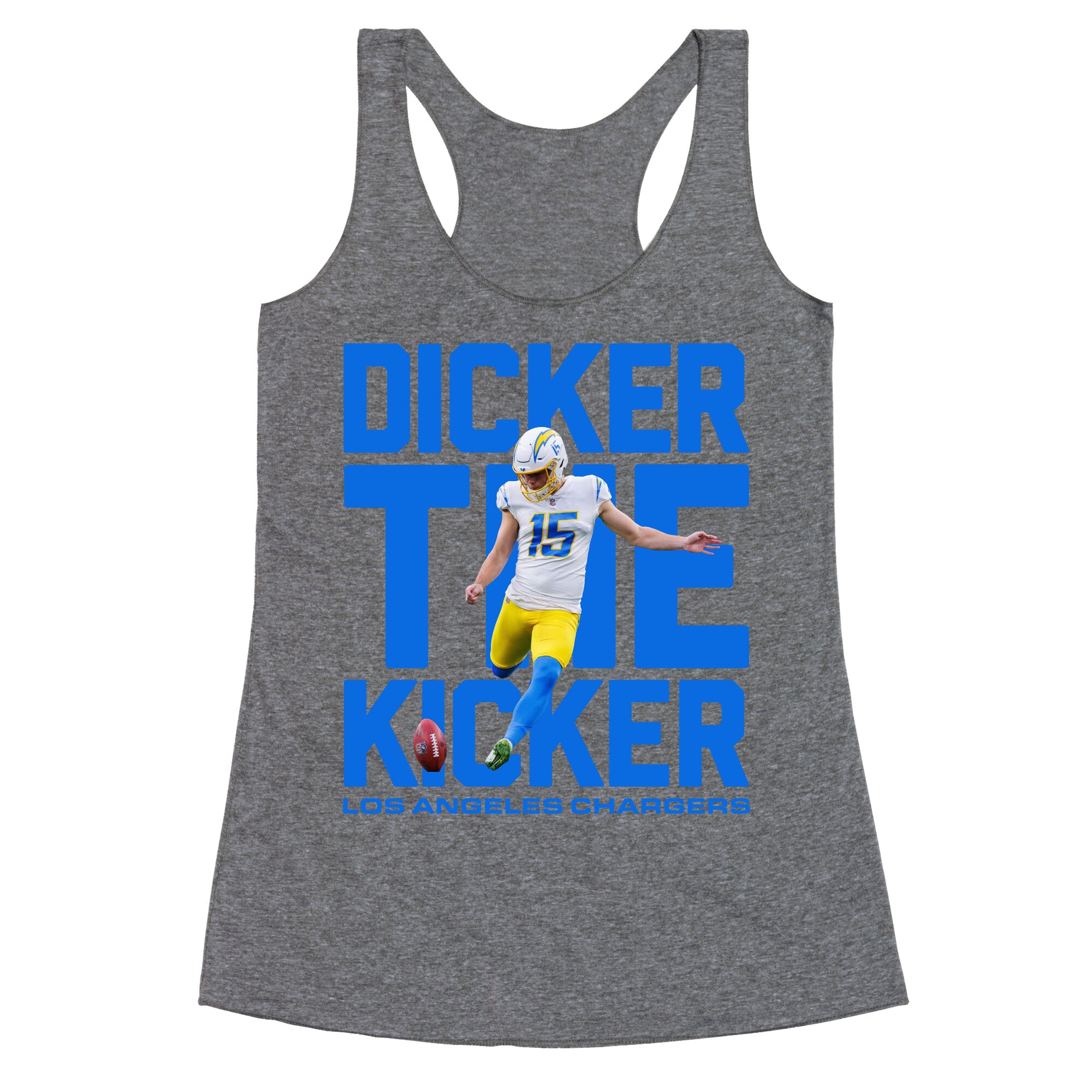 Dicker the Kicker Racerback Tank