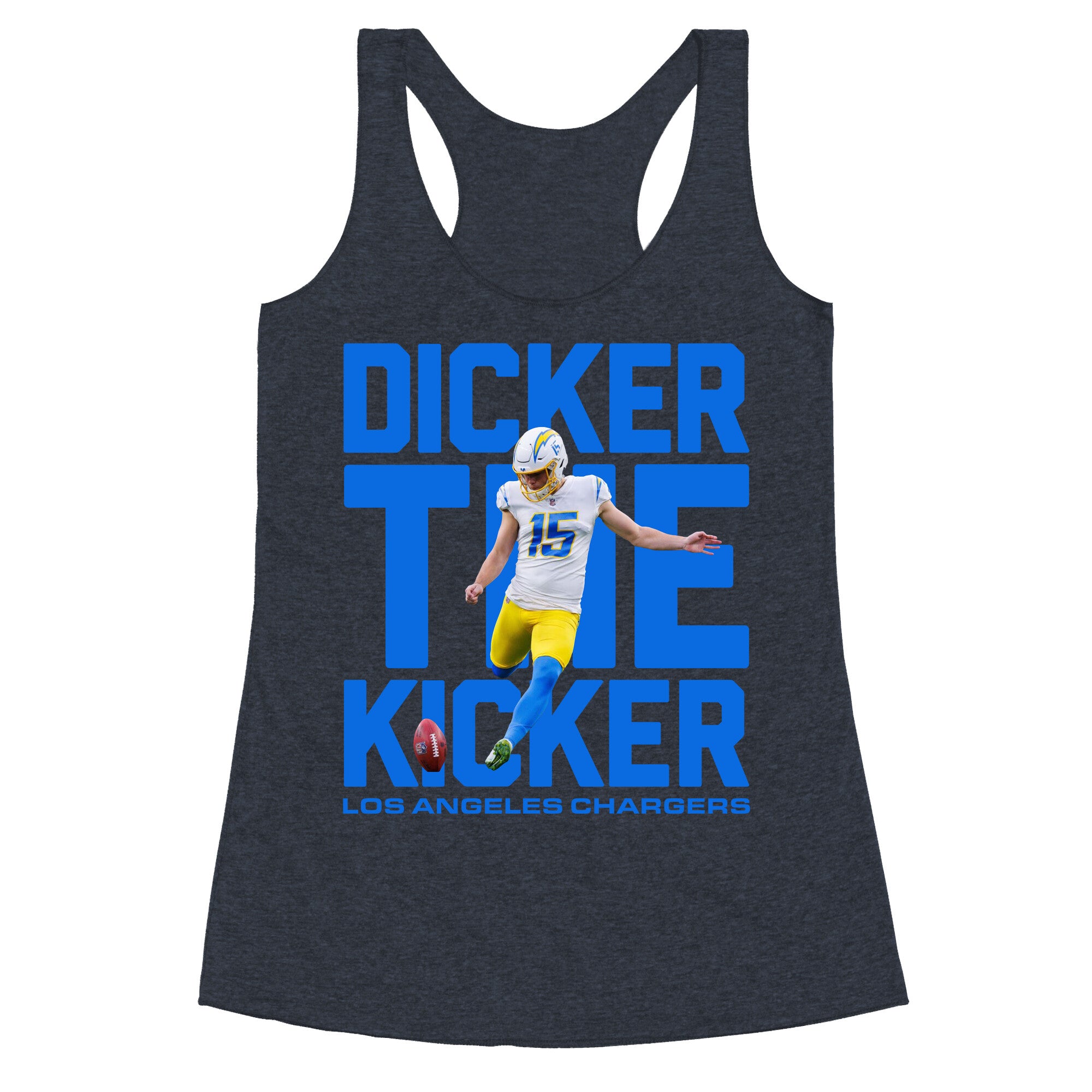 Dicker the Kicker Racerback Tank