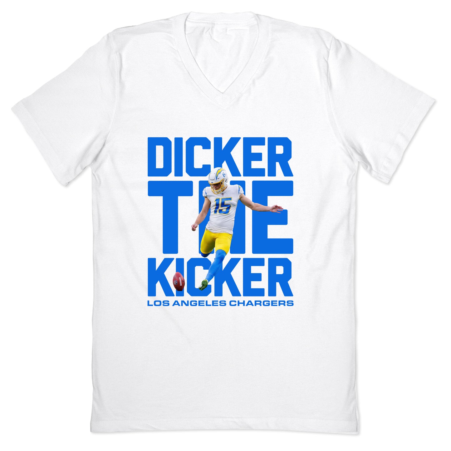 Dicker the Kicker V-Neck