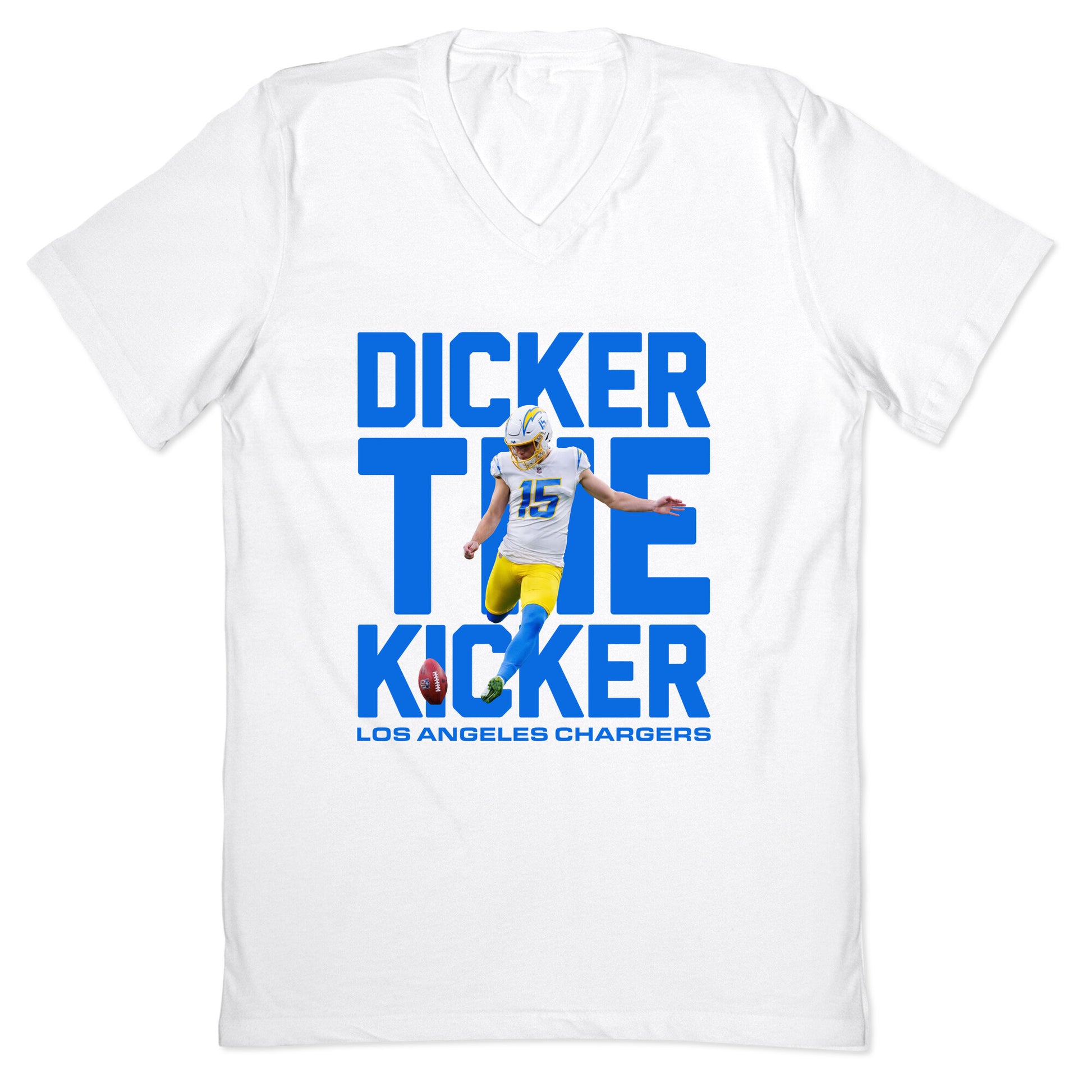 Dicker the Kicker V-Neck
