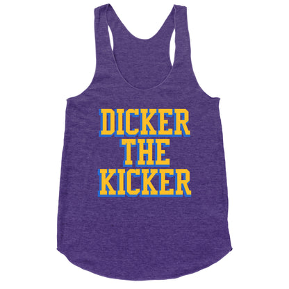 Cameron Dicker the Kicker Racerback Tank