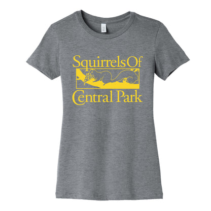 Squirrels of Central Park Womens Cotton Tee