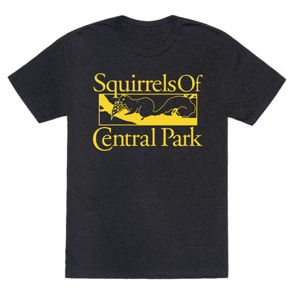 Squirrels of Central Park Unisex Triblend Tee