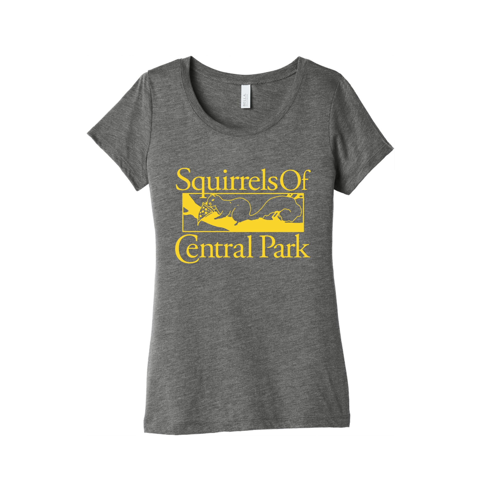 Squirrels of Central Park Womens Triblend Tee