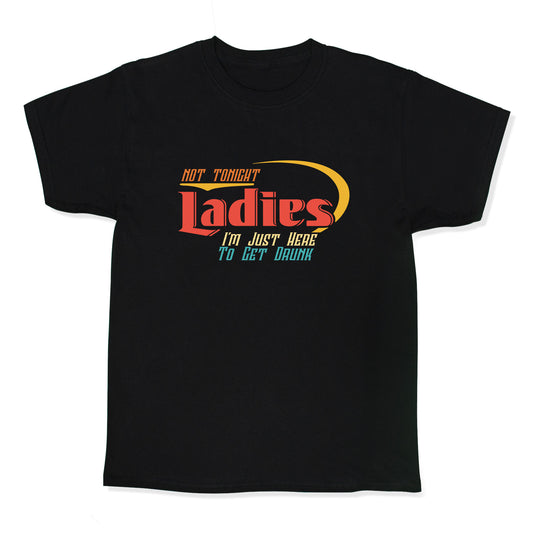 Not Tonight Ladies Kids Tee