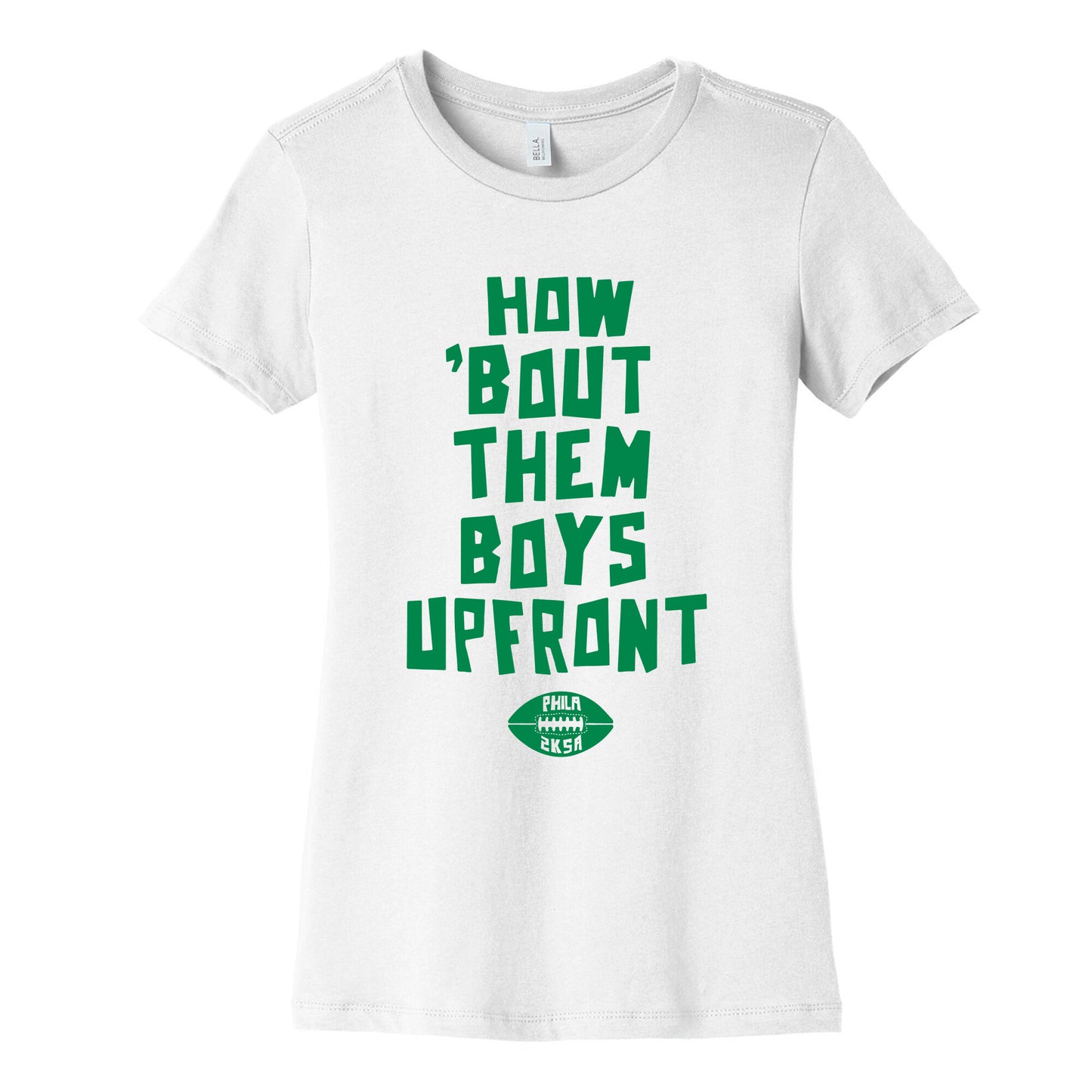 2K SA How Bout Them Boys Upfront Womens Cotton Tee