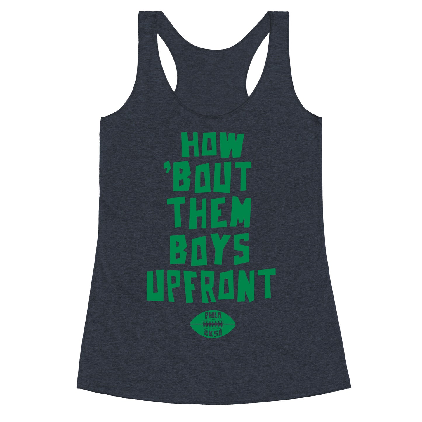 2K SA How Bout Them Boys Upfront Racerback Tank