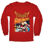 Mayhem Band Album Cover Longsleeve Tee