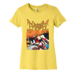 Mayhem Band Album Cover Womens Cotton Tee