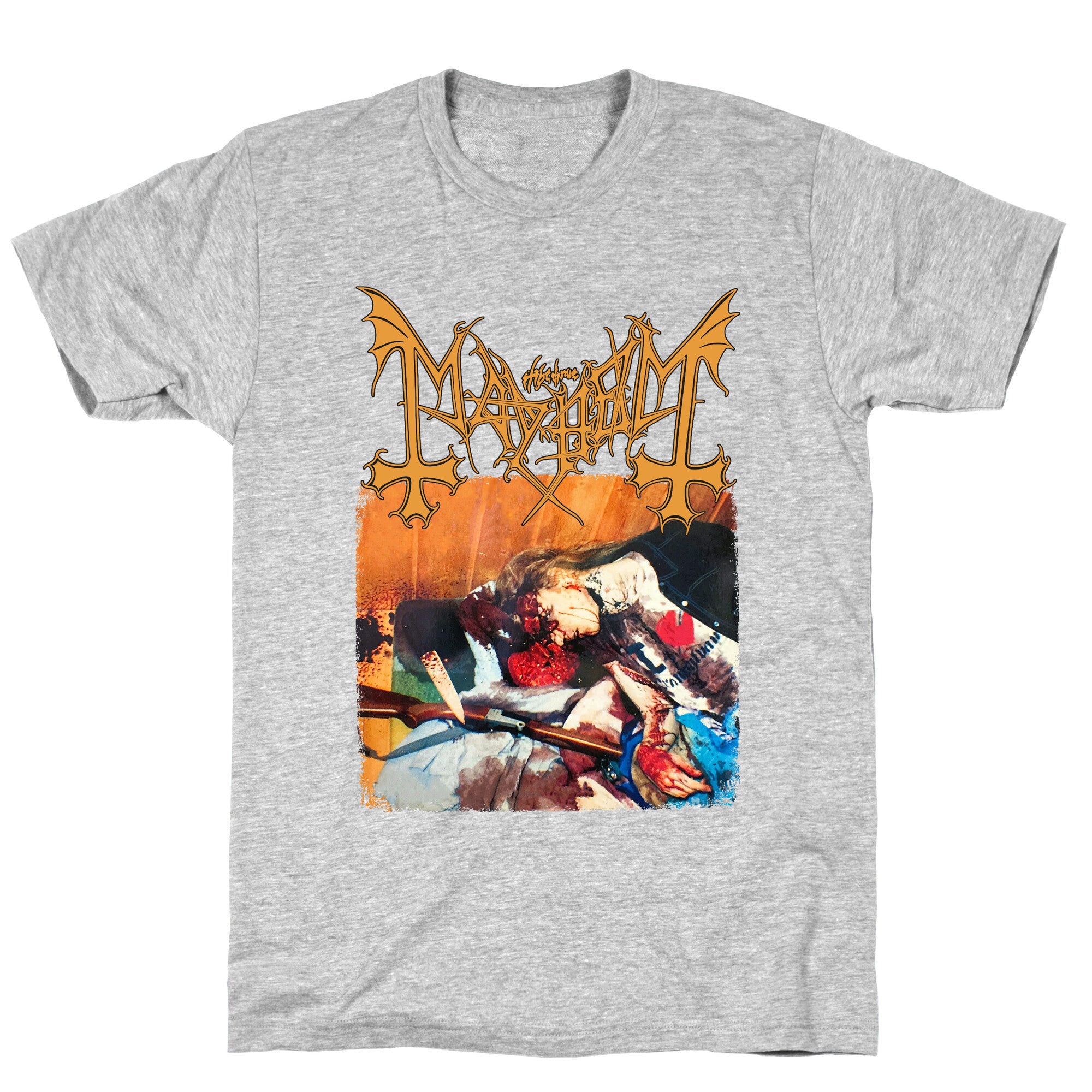 Mayhem Band Album Cover T-Shirt