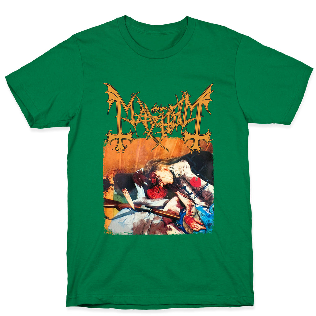 Mayhem Band Album Cover T-Shirt