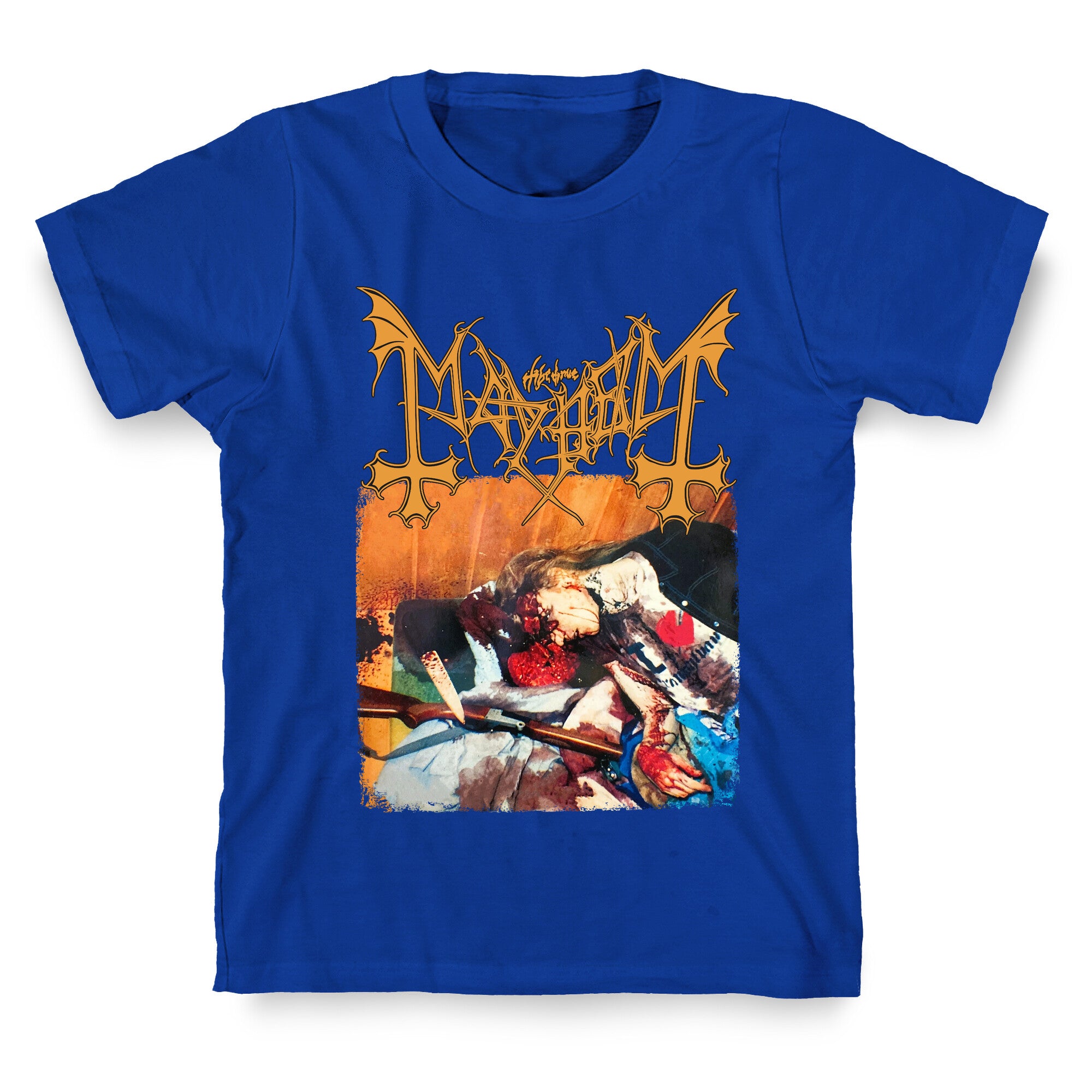 Mayhem Band Album Cover T-Shirt