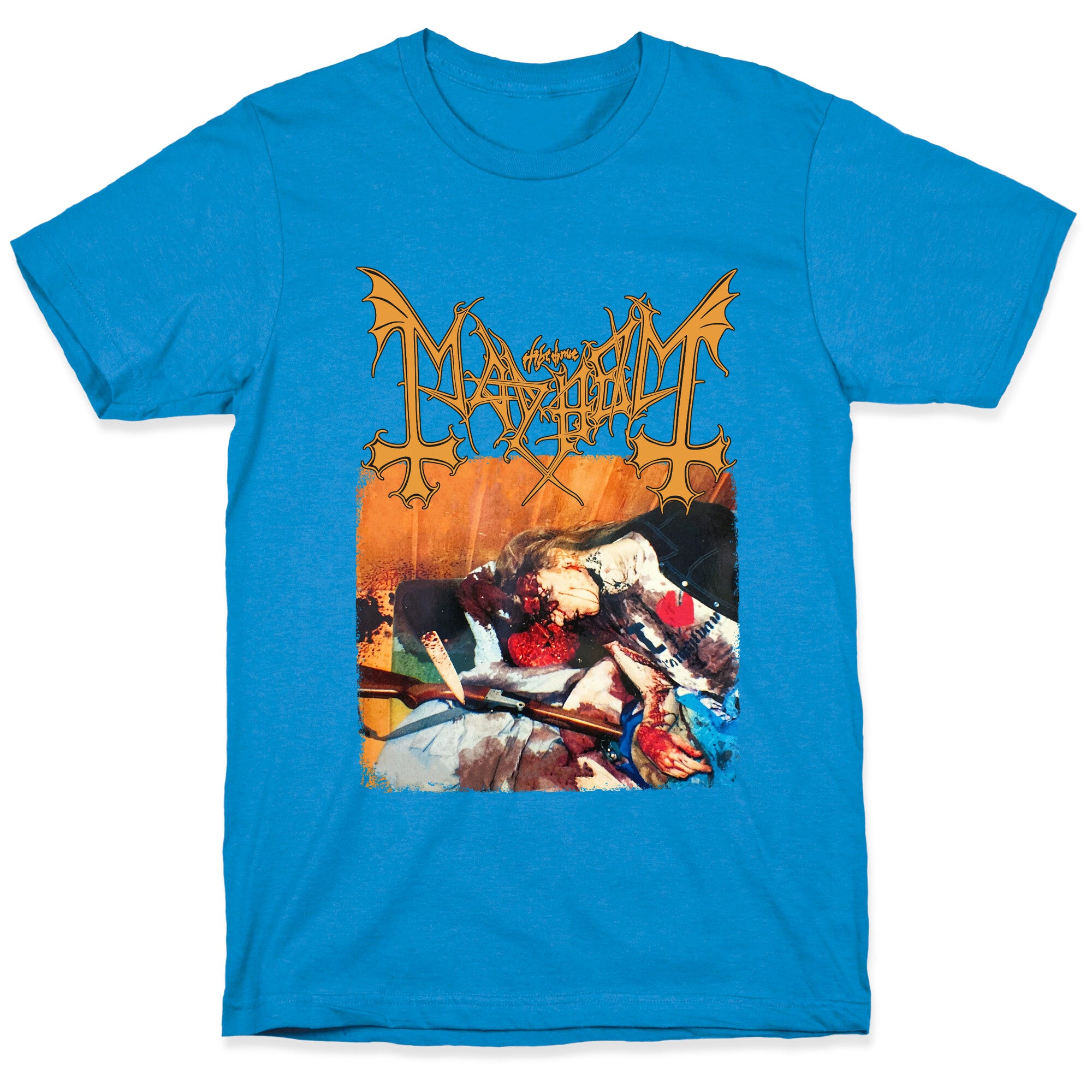 Mayhem Band Album Cover T-Shirt