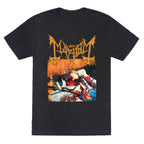 Mayhem Band Album Cover Unisex Triblend Tee