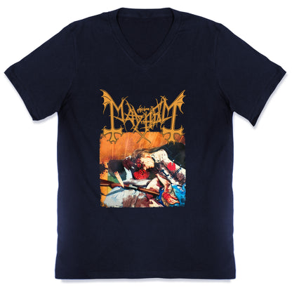Mayhem Band Album Cover V-Neck