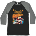 Mayhem Band Album Cover Baseball Tee