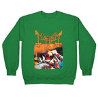 Mayhem Band Album Cover Crewneck Sweatshirt