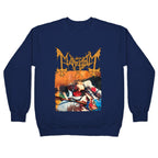 Mayhem Band Album Cover Crewneck Sweatshirt