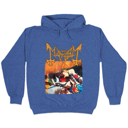 Mayhem Band Album Cover Hoodie