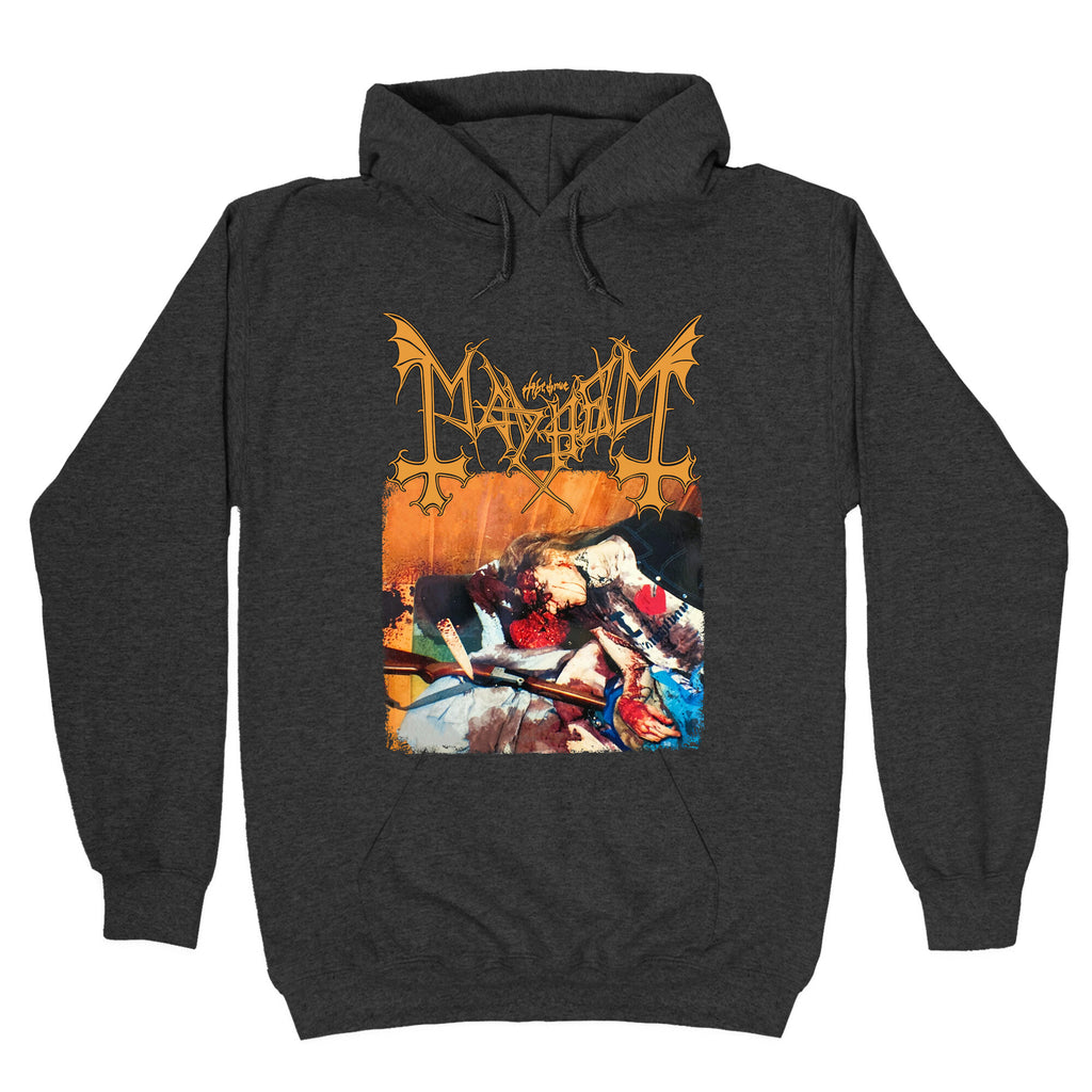 Mayhem Band Album Cover Hoodie