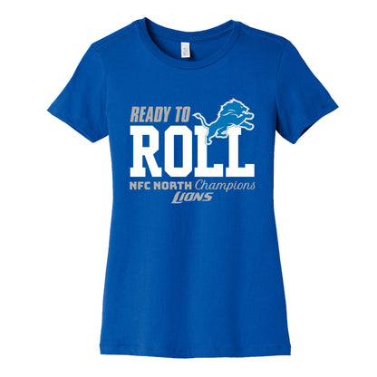 Ready to Roll Lions Womens Cotton Tee