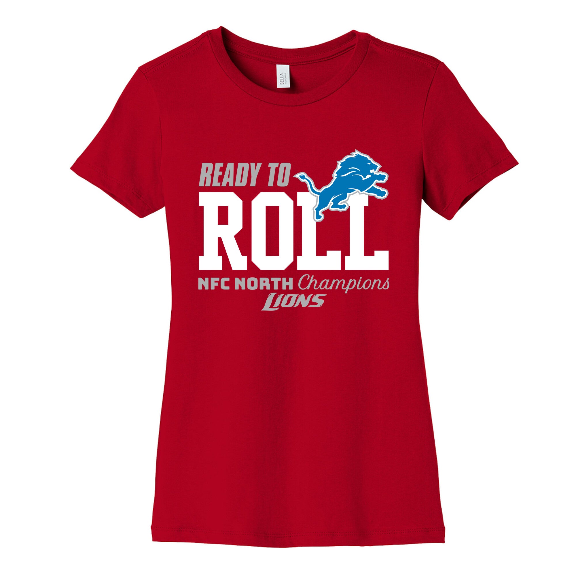 Ready to Roll Lions Womens Cotton Tee