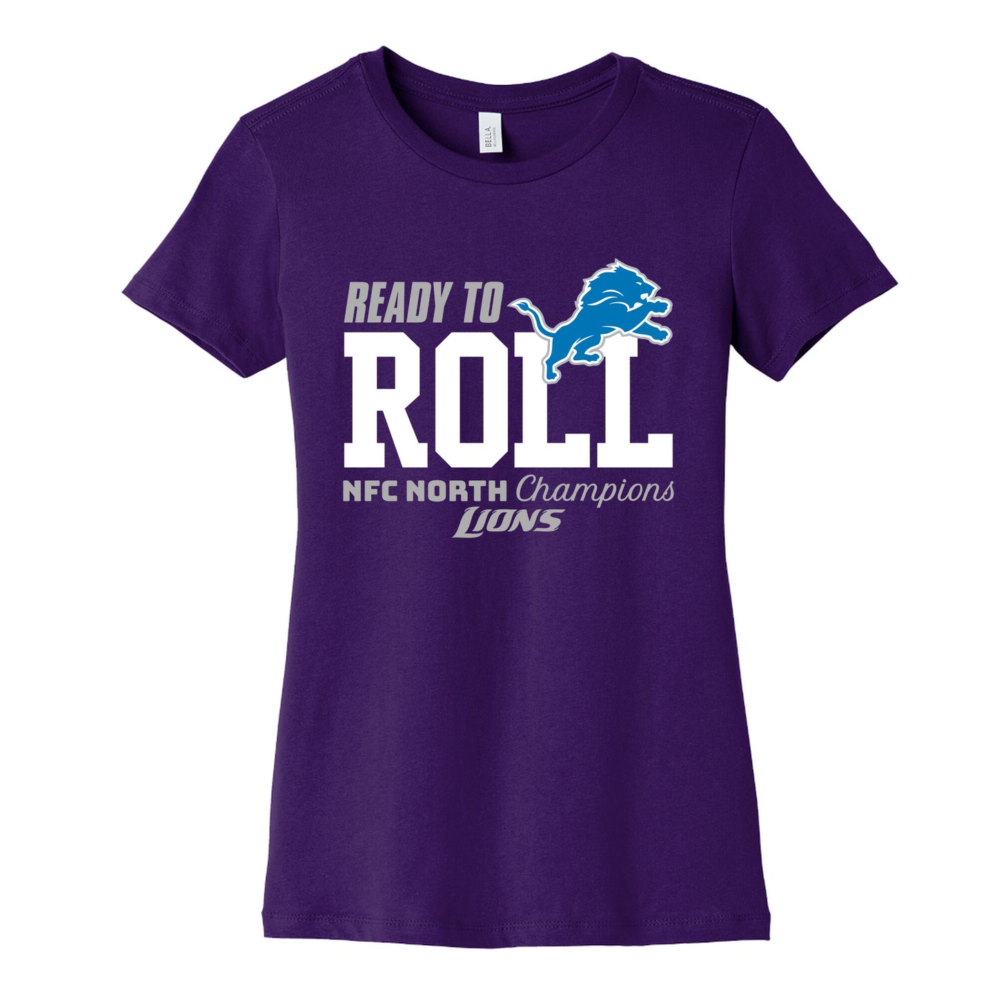 Ready to Roll Lions Womens Cotton Tee