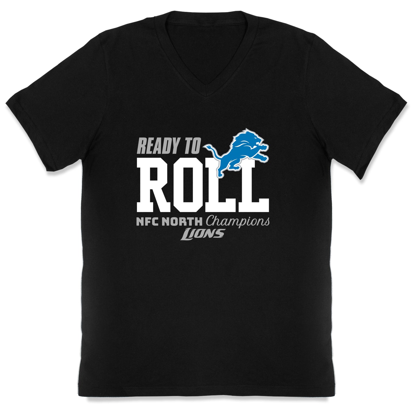 Ready to Roll Lions V-Neck