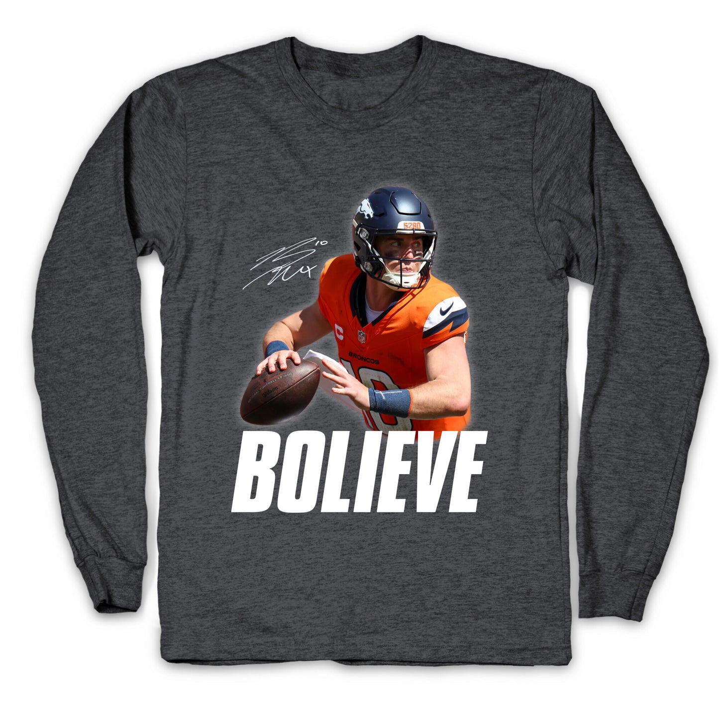 Bolieve Bo Nix Longsleeve Tee